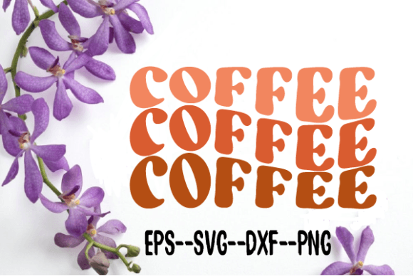 Coffee Retro Wavy SVG: A Designer’s Review