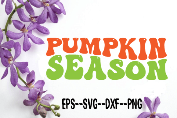Pumpkin Season Retro Wavy SVG: A Designer’s Review
