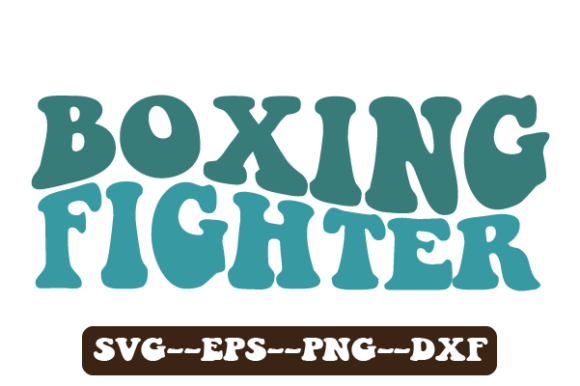 Review: Boxing Fighter Wavy SVG for Sublimation