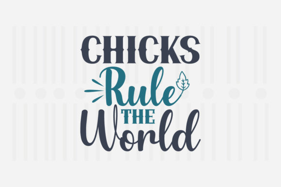 Review: Chicks Rule the World Easter SVG for Embroidery
