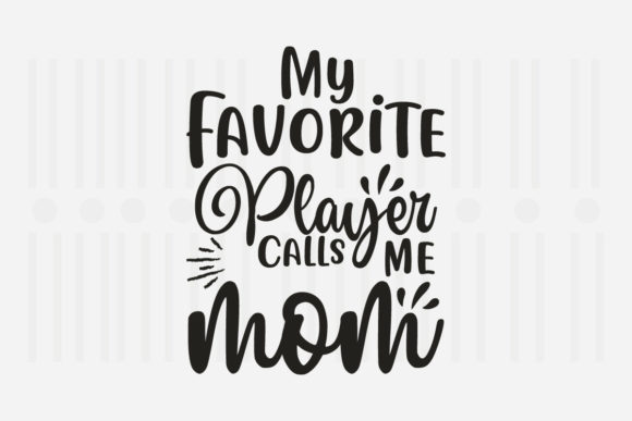 Review: My Favorite Player Call SVG for Embroidery