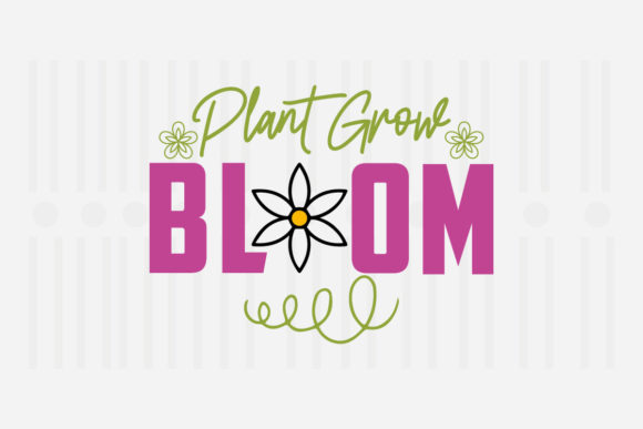 Review: Plant Grow Bloom Spring SVG for Embroidery