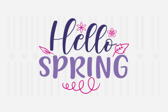 Reviewing Hello Spring SVG for Embroidery Projects