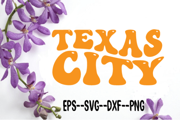 Reviewing Texas CITY New Retro Wavy Svg for Embroidery